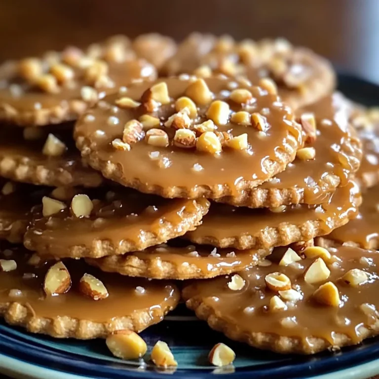 Caramel Peanut Ritz Cracker Treats