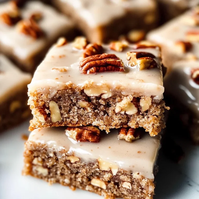 Maple Butter Pecan Cookie Bars