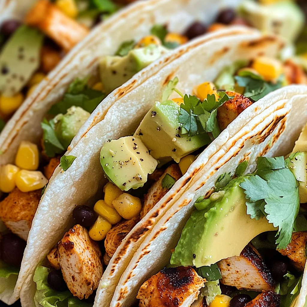 Chili Lime Chicken Tacos Recipe
