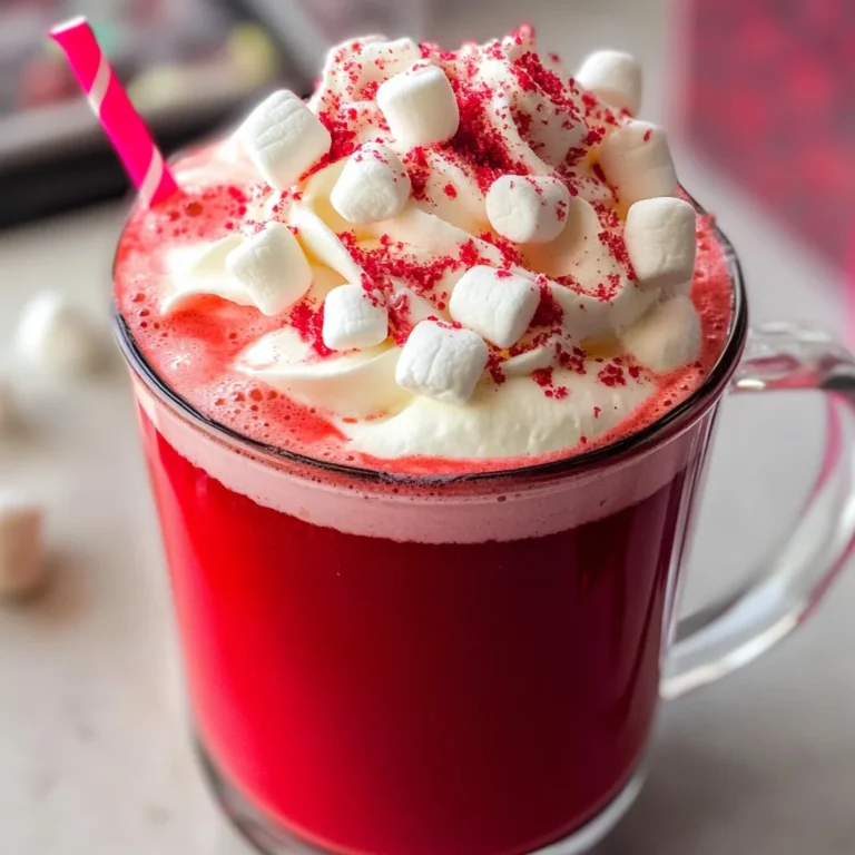 Red Velvet Hot Chocolate Recipe