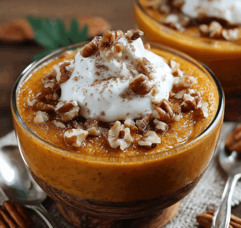 Slow Cooker Pumpkin Pie Pudding